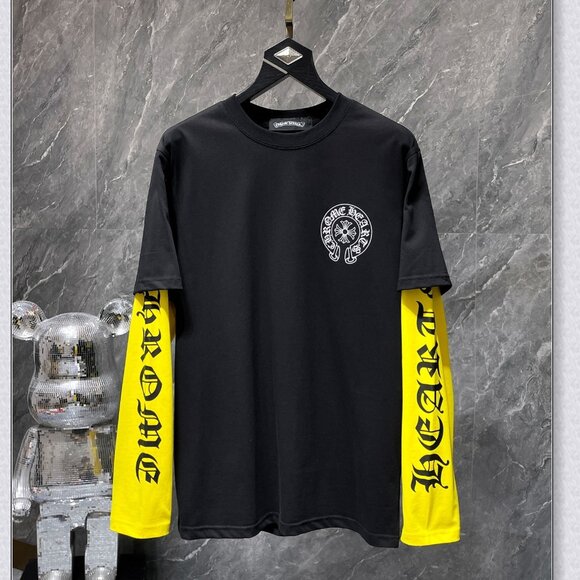 Chrome Hearts Other - Chrome Hearts Rainbow Cross Layered Long Sleeve Tee